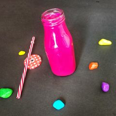 A picture of Beetroot-Banana Smoothy.