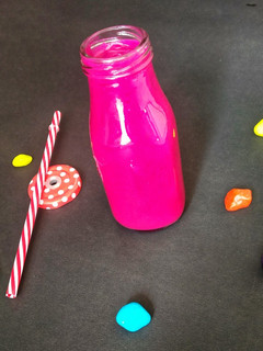A picture of Beetroot-Banana Smoothy.