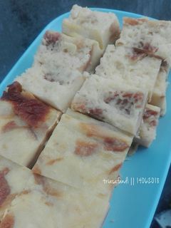 Foto resep Bread Pudding (Steamed)