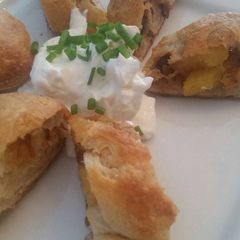 A picture of Acorn Squash Biscuit Bites.
