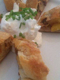 A picture of Acorn Squash Biscuit Bites.