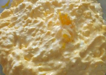 Easy Serving Recipe Mandarin Orange Fluff Savory Delicious