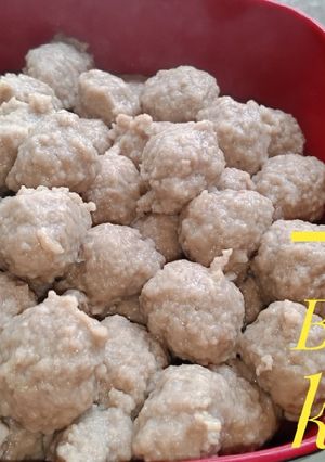 Foto resep Baso ayam keriting