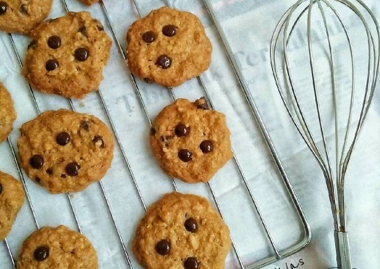 Oat Chocolate Chips Cookies #PR_KueKering