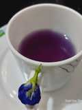 Butterfly pea flower masala tea (gokarna or aparajita)