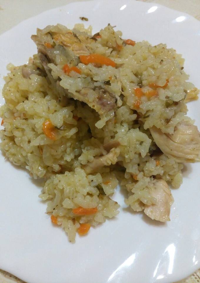 Плов с курицей