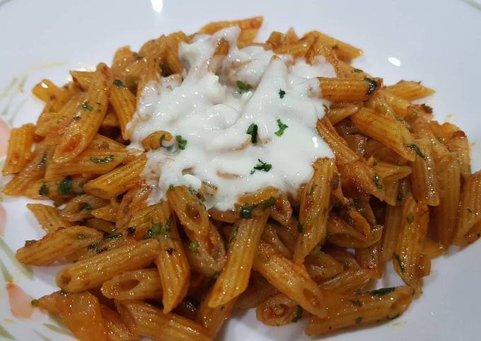 Recipe of Any-night-of-the-week Mom&#39;s Fried Curry Pasta