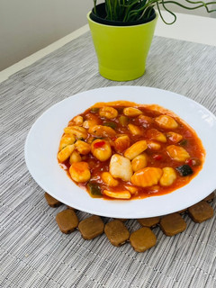 Una foto de Gnocchi con sepia