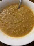 Slow cooked pumpkin pie oatmeal