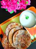 Singhara flour paratha