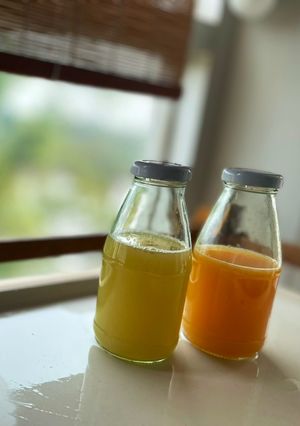 รูปของ น้ำตะลิงปลิง🫚ขิง และน้ำส้ม ขิง 🍋มะนาว🍊
