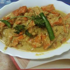 A picture of Carrot Kurma.