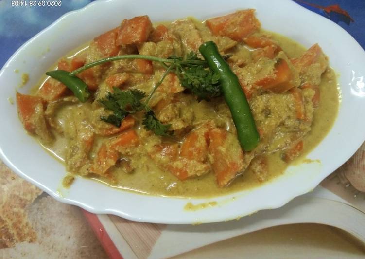 Steps to Prepare Super Quick Homemade Carrot Kurma