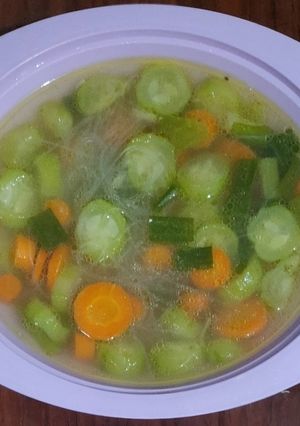 Foto resep Sahur Day1:Bening Oyong, Wortel, Soun