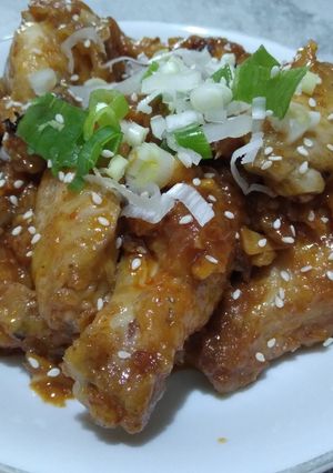 Foto resep Ayam Goreng Korea Saus Gochujang
