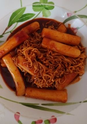 Foto resep Rappokki (Ramen Toppokki) by me❤