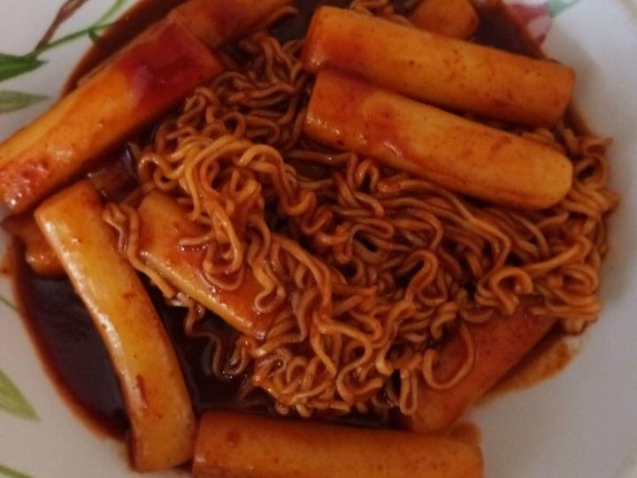 Langkah Mudah untuk Membuat Rappokki (Ramen Toppokki) by me❤, Bisa Manjain Lidah