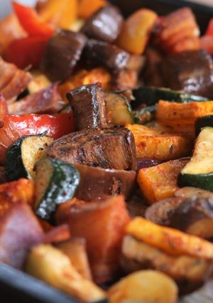 Foto resep Roasted Veggies (Vegan)