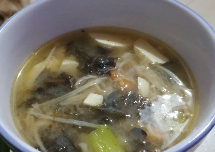 Resep Miso soup 🇯🇵 yang Lezat