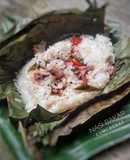 Nasi Bakar Cumi Pedas