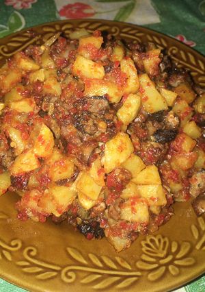 Foto resep Sambal kentang ati