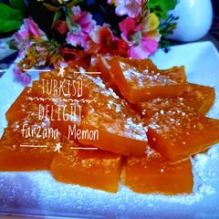 A picture of Turkish delight.