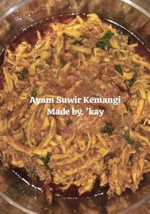 Foto resep Ayam Suwir Kemangi