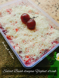 Foto resep Salad Buah denga Yoghurt drink