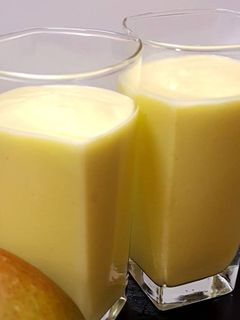 Hình của món Sinh tố xoài kiểu Ấn(mango lassi).