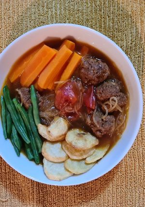 A picture of Semur (Indonesian Beef Stew).