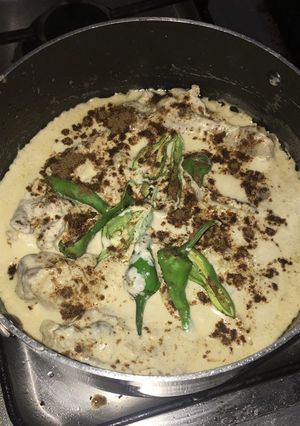 A picture of Chicken White karhai.