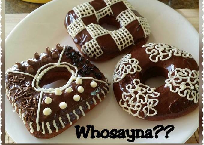 Steps to Prepare Delicious Whosayna’s Nutella Donuts