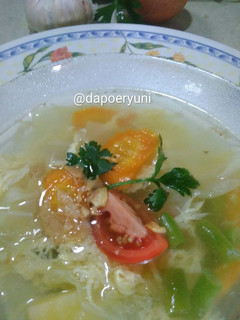 Foto resep Sop wortel telur #minimalis