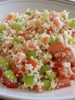 Una foto de Ensalada fresca de cuscús