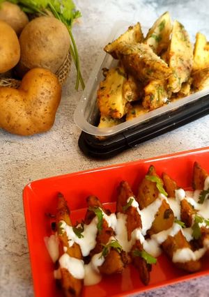 પોટેટો વેજીસ્(potato wedges recipe in Gujarati) રેસીપી મુખ્ય ફોટો