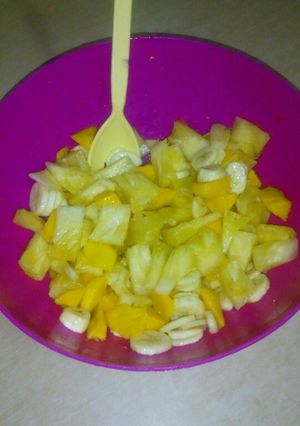 A picture of Fruit Salad#Authorsmarathon#.