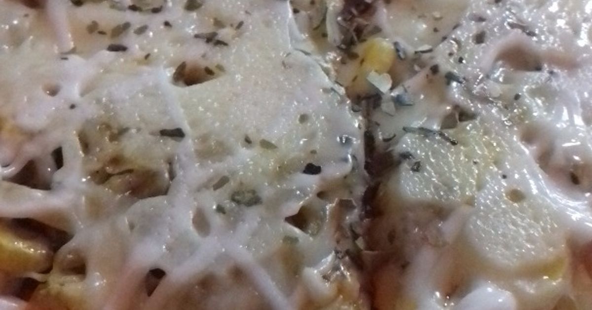 Cheese Corn Pizza Recipe by Rishika Asthana - Cookpad
