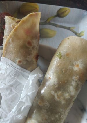 A picture of Mushroom wrap.