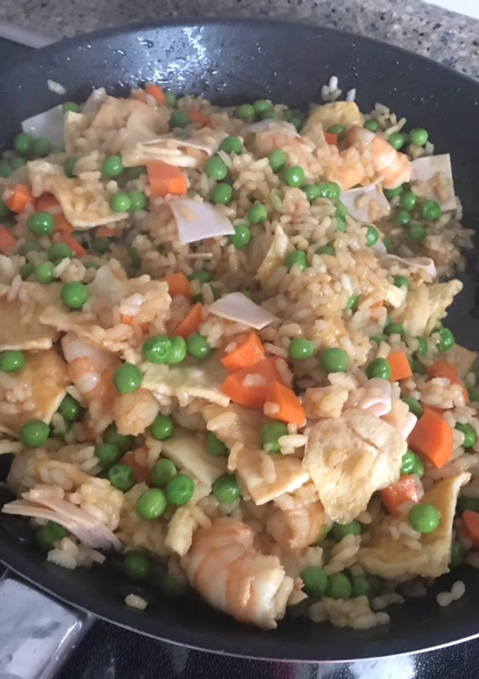 Una foto de Arroz 3 delicias