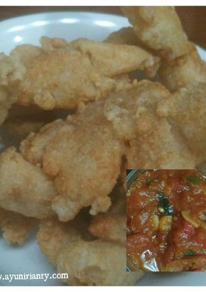 Foto resep Jamur Crispy sambal terasi