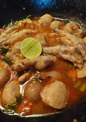 Foto resep Ceker Asam Pedas