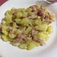 Calabacines con bacon y queso