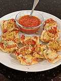 French Bread Pizza Crunch Bites