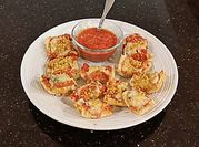A picture of pepperoni bread