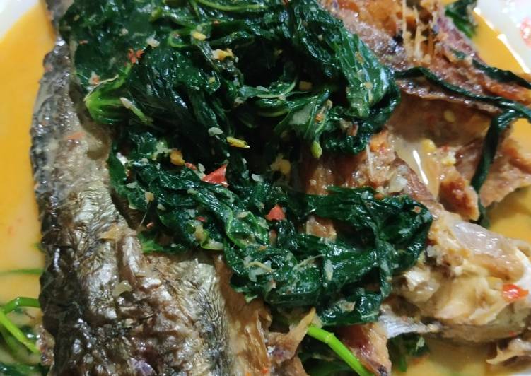 Cara buat Gulai ikan salai pucuk ubi yang lezat dan Mudah Dibuat