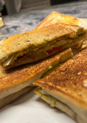 A picture of Avocado toast.