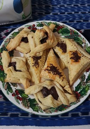 Foto resep Puff pastry isi ovalmatine
