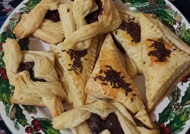 Puff pastry isi ovalmatine