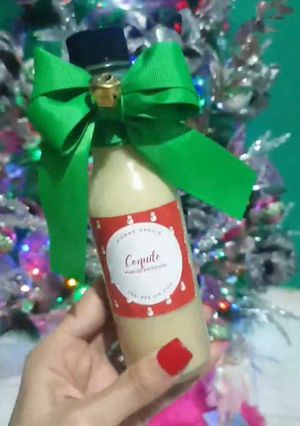 Una foto de Ponche coquito Puertorriqueño