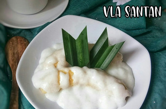 Anti Ribet, Memasak Pisang Kukus Vla Santan Simpel